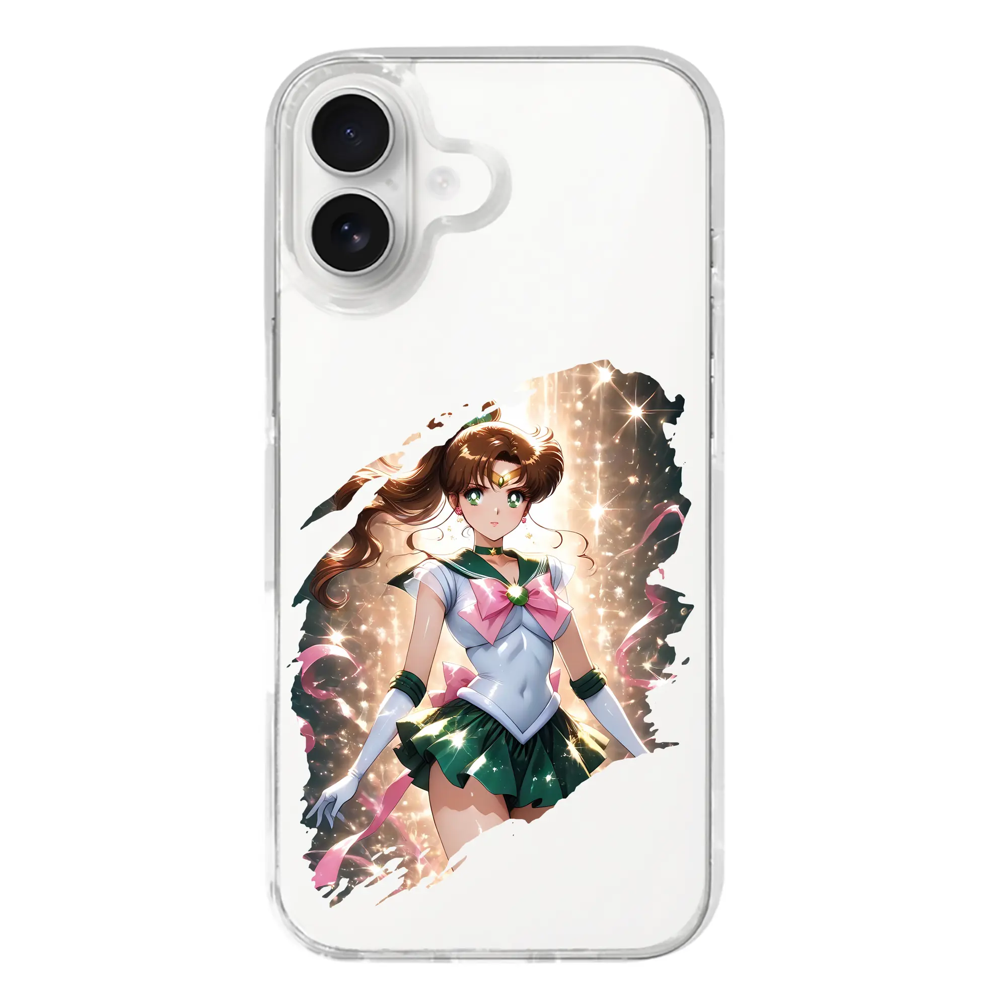 美少女戦士セーラームーン グッズ 木野 まこと - iPhone 17シリーズ 透明スマホケース – 薄型・耐衝撃・精密フィット保護カバー